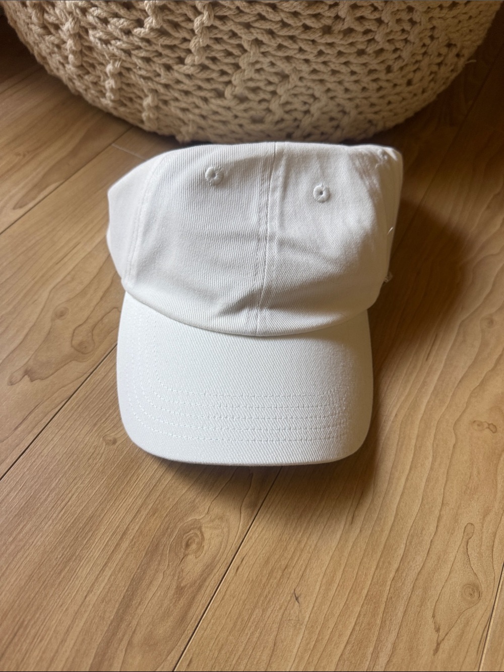 Women’s White Baseball Cap